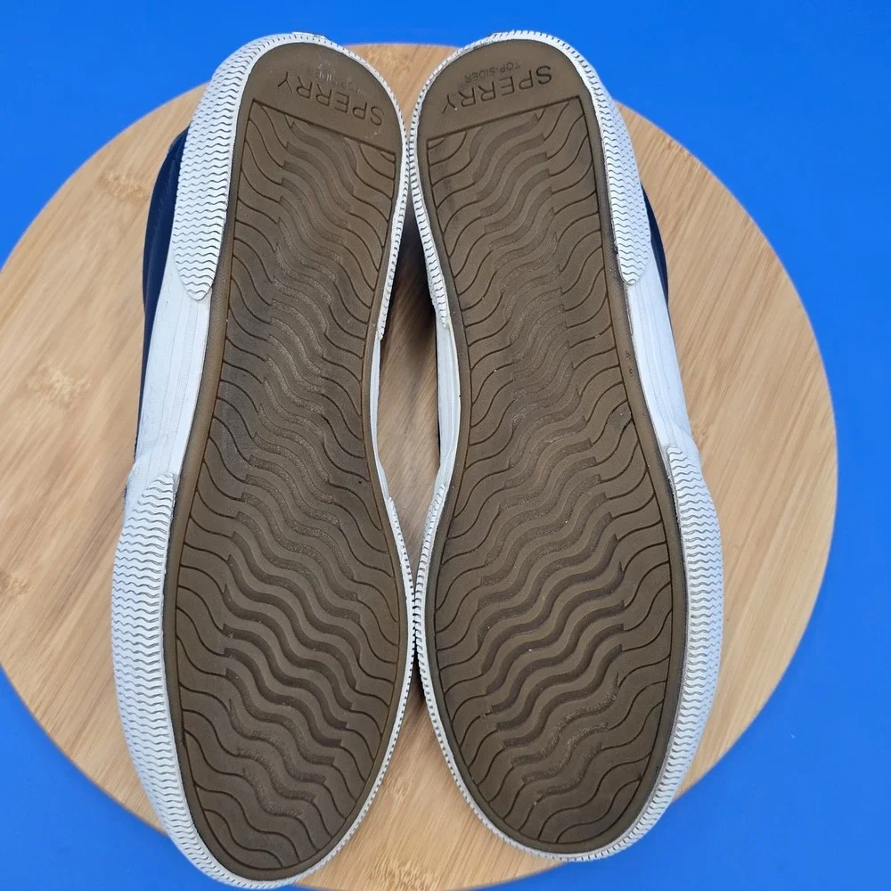 Sperry Top-Sider Pier Wave Refresh Leather Sneaker with Memory‎ Foam Women's 10